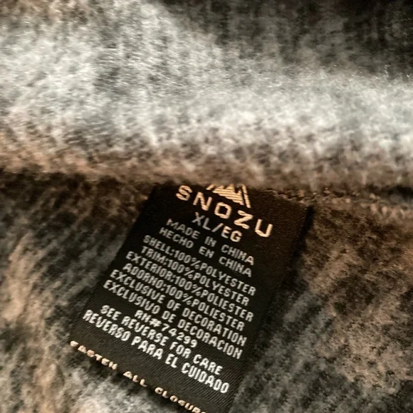 Snozu Platinum Collection Gray Vest - Picture 15 of 15